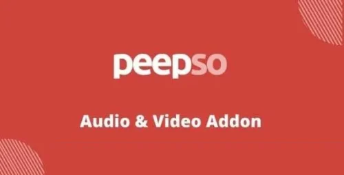 PeepSo Audio & Video Addon GPL v6.4.2.0